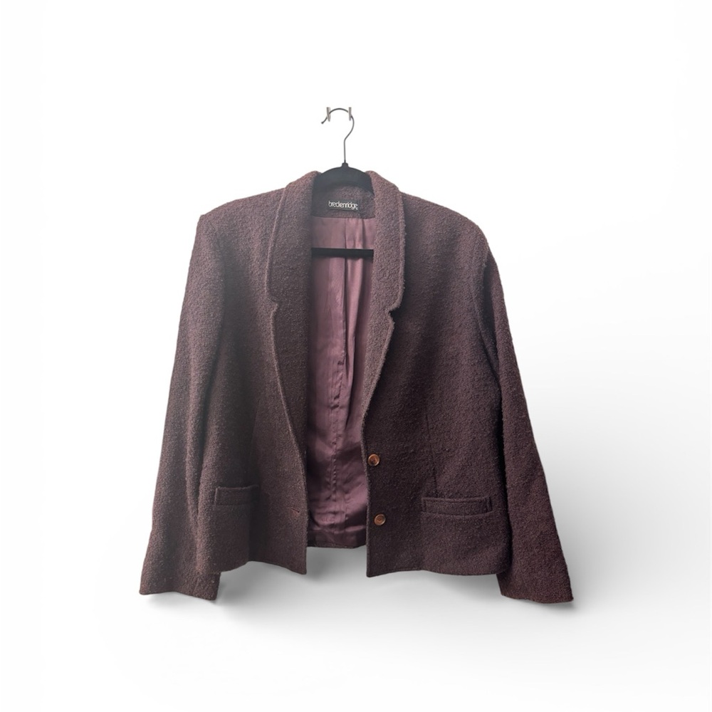 Breckenridge Rich Brown Textured Jacket
